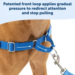 PetSafe Deluxe Easy Walk No Pull Dog Harness, Steel/Black