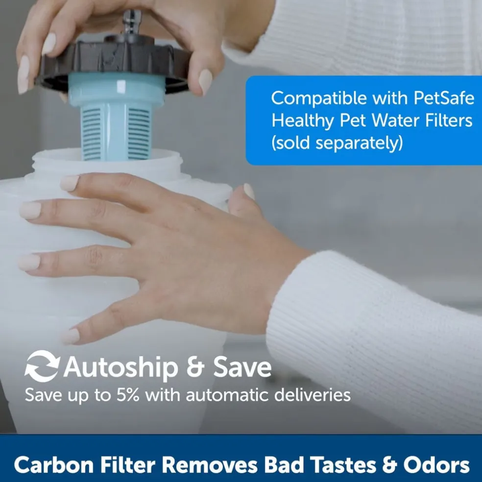 PetSafe Healthy Pet Water Station For Dogs & Cats, Small/Petite