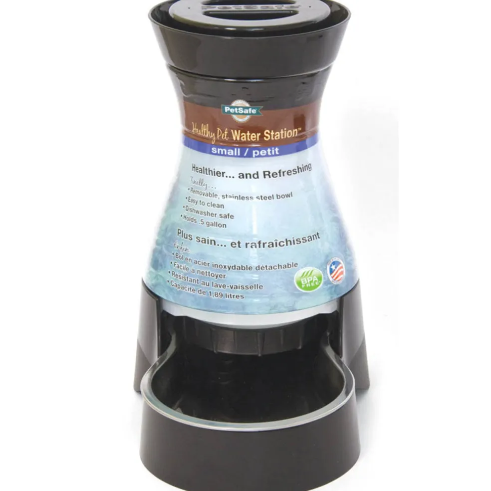 PetSafe Healthy Pet Water Station For Dogs & Cats, Small/Petite