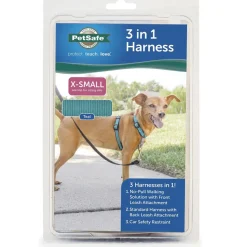 PetSafe 3-in-1 Dog Harness with Car Control Strap, Teal