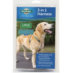 PetSafe 3-in-1 Dog Harness with Car Control Strap, Teal