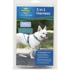 PetSafe 3-in-1 Dog Harness with Car Control Strap, Teal