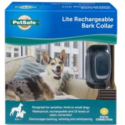 PetSafe Lite Waterproof Rechargeable Static Dog Bark Collar