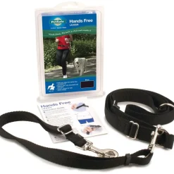PetSafe Nylon Hands-Free Running Dog Leash, Black