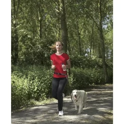 PetSafe Nylon Hands-Free Running Dog Leash, Black