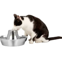 PetSafe Seaside Stainless Steel Water Fountain, 60-oz