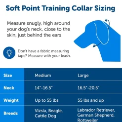 PetSafe Soft Point Dog Training Collar, Black