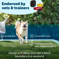 PetSafe Stubborn Dog In-Ground Receiver Collar, Black