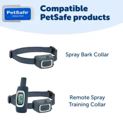 PetSafe Unscented Replacement Spray Cartridges for Spray Dog Bark & Training Collar, 3 count