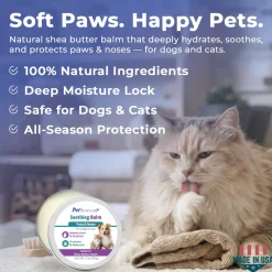Pet Scholars Soothing Natural Shea Butter Balm for Dogs & Cats