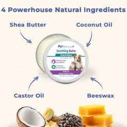 Pet Scholars Soothing Natural Shea Butter Balm for Dogs & Cats