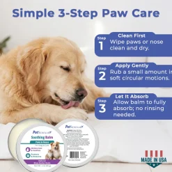 Pet Scholars Soothing Natural Shea Butter Balm for Dogs & Cats