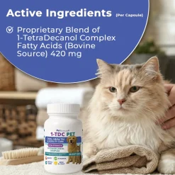 Pet Scholars 1-TDC Dental and Joint Health Softgel Supplement for Dogs and Cats