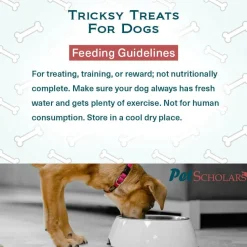 Pet Scholars Tricksy Treats Chicken Chews for Dogs (4 oz)