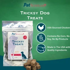 Pet Scholars Tricksy Treats Chicken Chews for Dogs (4 oz)