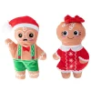 PetShop by Fringe Studio Here They Crumb Plush Dog Toy Set, 2-piece set