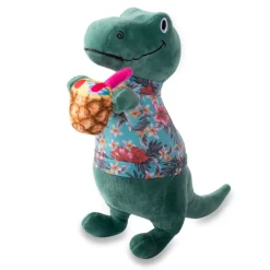 PetShop by Fringe Studio It's 5 O'Clock Somewhere Dinosaur Plush Toy For Dogs