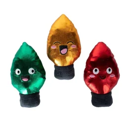 PetShop by Fringe Studio Light Up My Life Short Dog Toy Set, Small, 3-piece