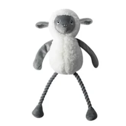 PetShop by Fringe Studio Little Lamby Plush Dog Toy