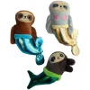 PetShop by Fringe Studio Mersloth Plush Small Toys For Dogs (3 count)