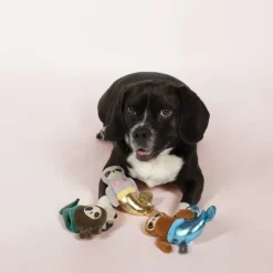 PetShop by Fringe Studio Mersloth Plush Small Toys For Dogs (3 count)