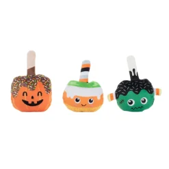 PetShop by Fringe Studio No Trick Just Treat Dog Toy Set, Small, 3-count