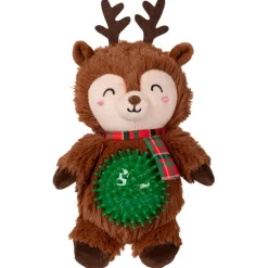 PetShop by Fringe Studio Rein It in, Pal! Plush & Squeaker Ball Toy For Dogs