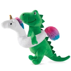 PetShop by Fringe Studio Summa Time Rex Dinosaur Plush Toy For Dogs