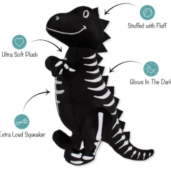PetShop by Fringe Studio Trick Rawr Treat Plush Toy For Dogs