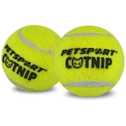 Petsport USA Catnip Balls Toys for Cats, 1.5", 2-pack