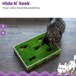 Petstages Grass Patch Hunting Box Toy For Cats