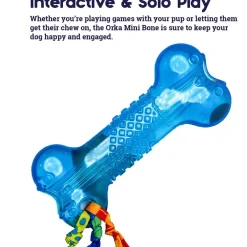 Petstages ORKA Bone Dog Toy Assorted, Mini