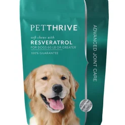 Petthrive Soft Chews with Resveratrol Advance Joint Care for Dogs