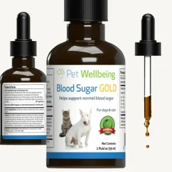 Pet Wellbeing Blood Sugar Gold for Cat Blood Sugar Support