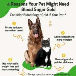 Pet Wellbeing Blood Sugar Gold for Cat Blood Sugar Support