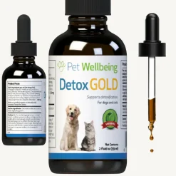 Pet Wellbeing Detox Gold for Cats