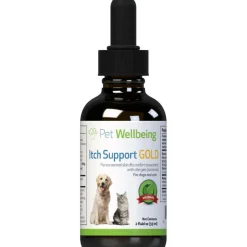 Pet Wellbeing Itch Support Gold - For Allergy-Related Itch in Dogs