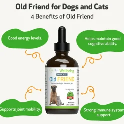 Pet Wellbeing Old Friend for Senior Cats