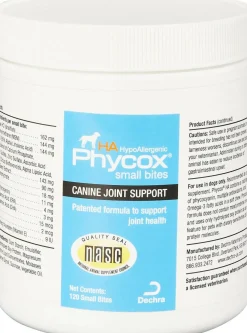 Phycox HypoAllergenic (HA) Small Bites Joint Supplement (120 soft chews)