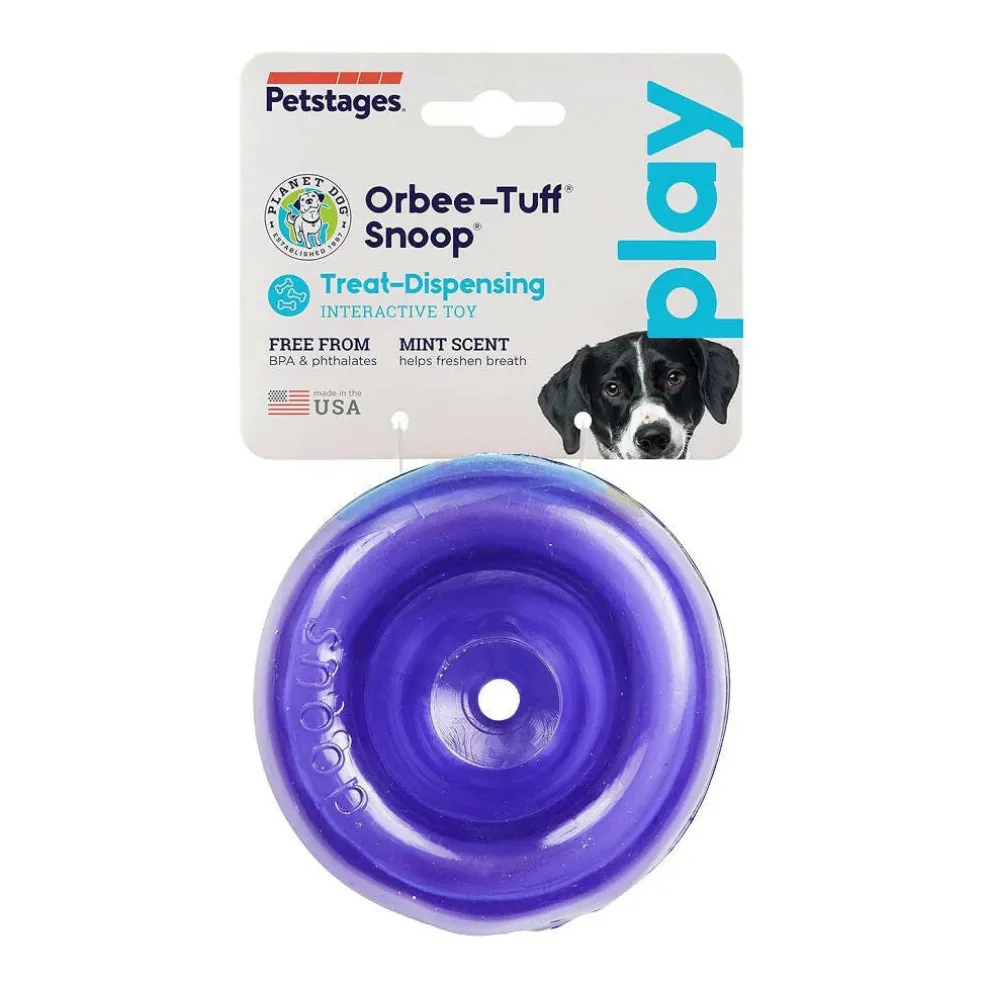 Planet Dog Orbee-Tuff Lil' Snoop Interactive Treat Dispensing Toy, Small