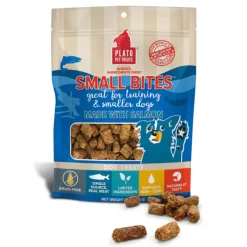 Plato Small Bites Grain-Free Salmon Treats for Dogs