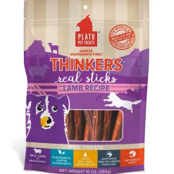 Plato Thinkes Real Lamb Recipe Sticks Dog Treats