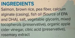 Plato Thinkes Real Salmon Recipe Sticks Dog Treats, 18-oz