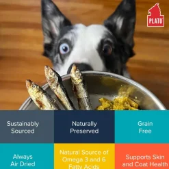 Plato Wild Caught Baltic Spray Treats For Dogs (3 oz)