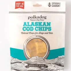 Polkadog Alaskan COD Chips for Dogs & Cats, 3.5-oz