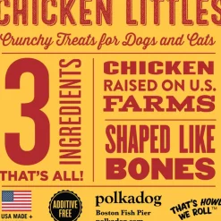 Polkadog Chicken Littles Crunchy Training Bits for Dogs & Cats