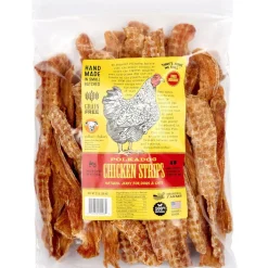 Polkadog Chicken Strips Natural Jerky For Dogs & Cats
