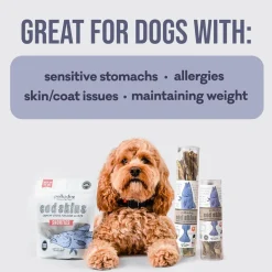 Polkadog Cod Skin Shorties Crunchy Sticks for Dogs & Cats