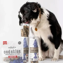 Polkadog Cod Skin Shorties Crunchy Sticks for Dogs & Cats, 2 lbs