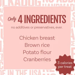 Polkadog Henny Penny Chicken & Cranberry Crunchy Training Bits for Dogs & Cats